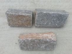 tiger skin yellow quartzite wall loose stone
