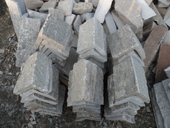 quartzite loose stone corners