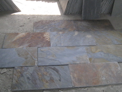 rusty slate flooring slate