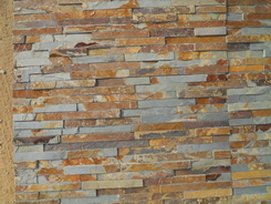 7 stripes rust wall stone factory