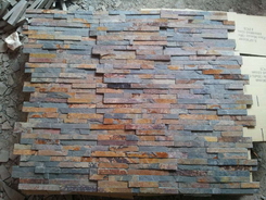10*36cm rust wall stone interlock 4cm