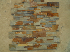 california golden wall stone S shape interlock 5cm